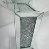 Novo Design Vxin WXF-722 Decoração de Casa Mesa Lateral Diamante Triturado Espelho Prata Móveis Mesa Lateral