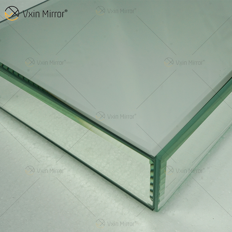Prateleira de parede de espelho de vidro prata para decoração de parede de prata de fornecimento de fábrica Vxin para parede