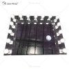 Espelho de penteadeira iluminado com cristal prateado Vxin WXDL-101 LED estilos venezianos com 15 lâmpadas