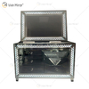 WXM-1176&WXF-2139 Conjunto de móveis de LED miçangas octogonais moda simples espelho de maquiagem espelho armário 6 gavetas