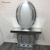 Mesa de console de vidro para sala de estar de vidro para sala de estar moderna e famosa fornecedor da China