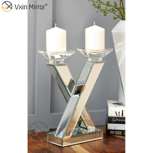 Espelho Vxin de venda imperdível WXCH-63 Cristal X em forma de castiçal espelhado