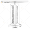 Fornecimento de fábrica WXTL-081 moderno espelho de mesa de cristal prateado para quarto