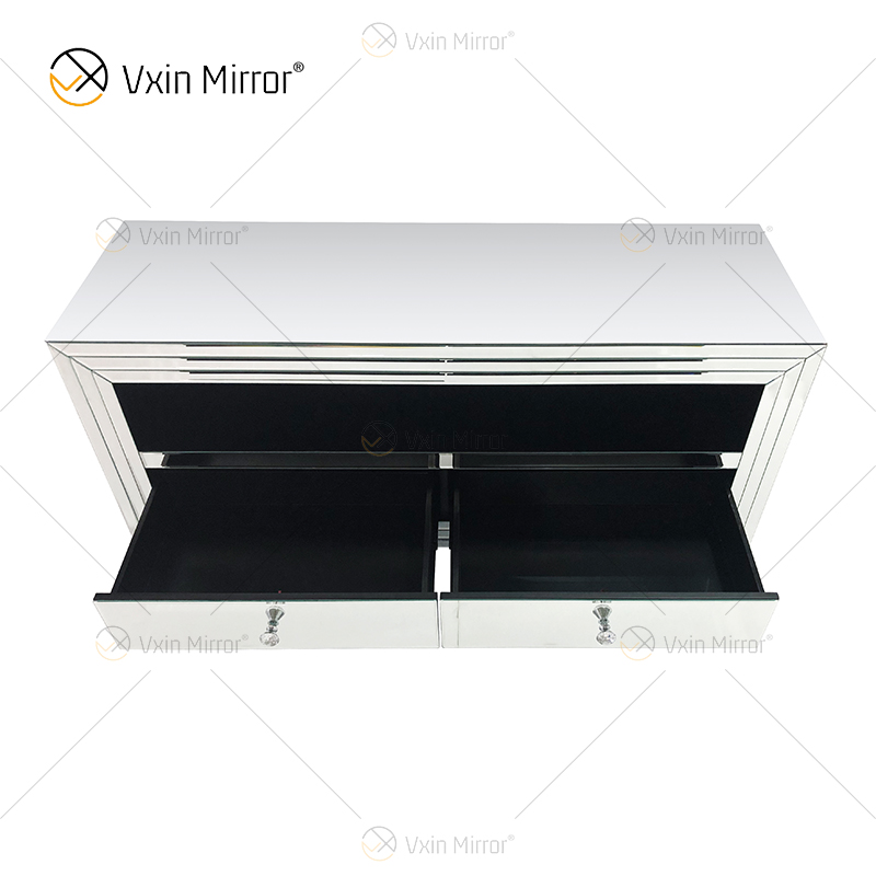 Vxin Popular Moderno Vidro Espelhado Suporte de TV Armário de Exibição Armário de Espelho