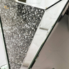 Mesa de console espelhada de diamante Vxin decoração moderna para casa de luxo