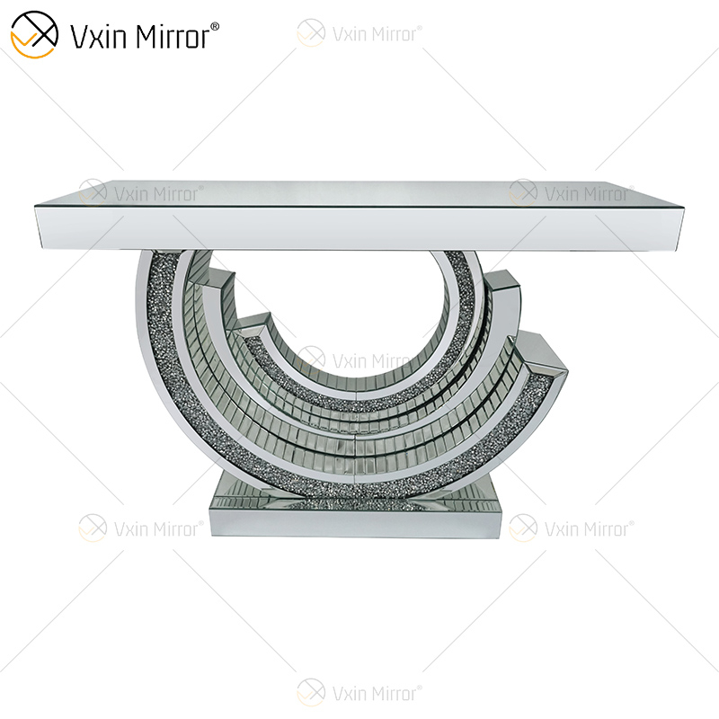 Venda direta da fábrica WXF-506A 3C mesa de console espelhada de luxo mesas de console modernas