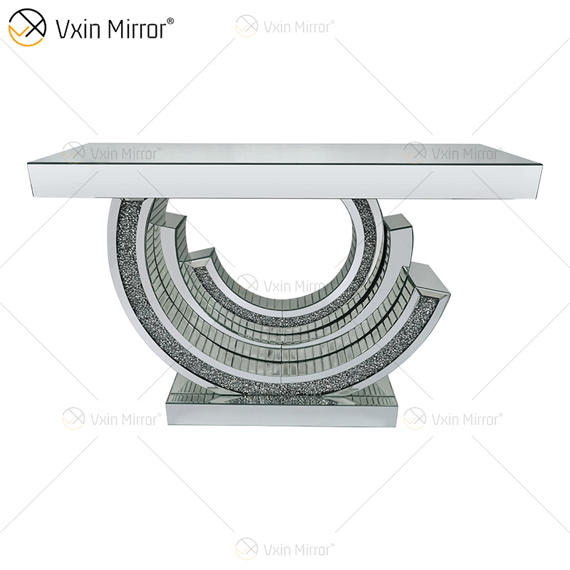 Venda direta da fábrica WXF-506A 3C mesa de console espelhada de luxo mesas de console modernas