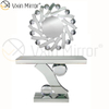 Espelho Vxin Personalizado de Alta Qualidade Móveis de Cristal Moderno Mesa Consola Prata com Espelho de Parede
