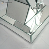 Barato Novo Design Vxin WXF-115-1 Decoração de Casa Mesa Lateral de Diamante Triturado Espelho Prata Móveis Mesa Lateral