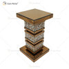 Mesa Lateral Vxin Elegant WXF-135 Decoração de Casa Diamante Triturado Espelho Prata Móveis Mesa Lateral
