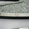 Asas de diamante espelhado cristal esmagado espelho diamante parede arte amor casa bling brilhante WXM-1150