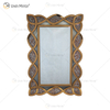 Mesa de console espelhada de diamante Vxin decoração moderna para casa de luxo
