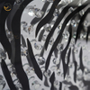 VXin WXMA-22 Decoração de casa Moldura de vidro espelhada Tiger Wall Art Cristal Porcelana Pintura Espelho Arte de Parede