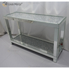 Móveis Espelhados Vxin WXF-117-2 Mesa Console Moderna Elegante Diamante Cru