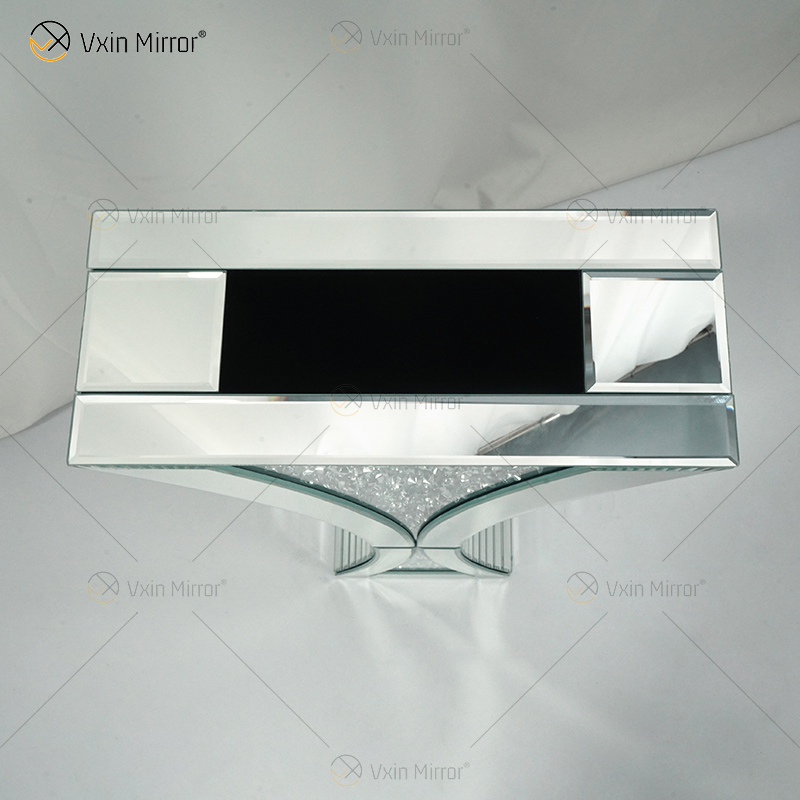Vaso Decorativo Brilhante Impressionante Feito à Mão Diamante Triturado Vidro Decoração Casa Centros De Mesa Decoração Moderna Do Quarto WXMV-067