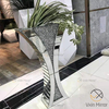 Vaso Decorativo Brilhante Impressionante Feito à Mão Diamante Triturado Vidro Decoração Casa Centros De Mesa Decoração Moderna Do Quarto WXMV-067