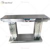 Luxo WXWF-531 Cristal Flutuante Pilar Espelhado Console Mesa Hall Corredor Mesa Console Espelho