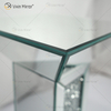 Novo Design Vxin WXF-722 Decoração de Casa Mesa Lateral Diamante Triturado Espelho Prata Móveis Mesa Lateral
