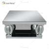 Mesa Lateral Personalizada WXF-1104 Cristal Mesa de Centro Espelhada Prata Caseira