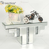 Vxin Factory Supply WXS-007-2 Prata Decoração de Parede Prateada Vidro Prata e Espelho de Cristal Prateleira de Parede para Parede
