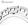 Espelho VXin WXM-1124 Moden Vidro Prata Espelho de Parede Decoração de Casa para Sala de Estar Quarto