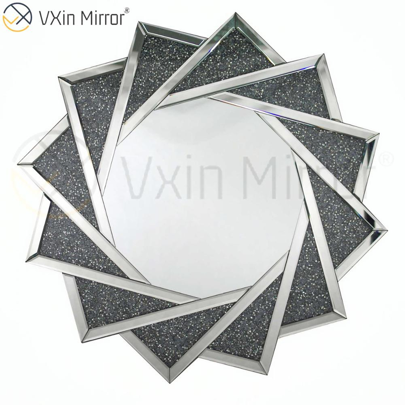 Móveis de sala de estar modernos baratos Vxin decoração de casa Crush Diamond conjunto de móveis de luxo espelho mesa console