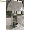 WXL-007 Lâmpada de espelho de prata moderna cristal esmagado para móveis de quarto