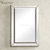 Boa Qualidade WXM-1630 Luxo Champanhe Ouro Espelho Decoração de Parede para Sala de Estar Quarto